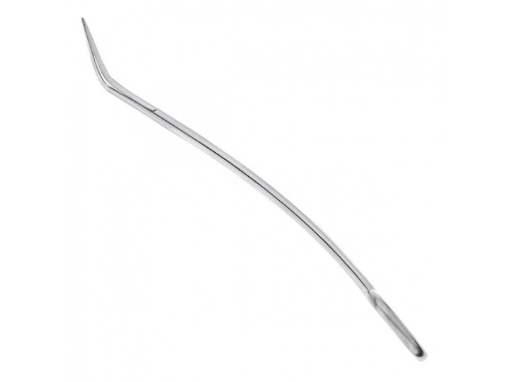 Ножницы хирургические двойной изгиб, зубчатая поверхность Dean 19-9