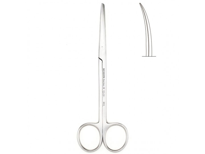 Ножницы изогнутые Metzenbaum тупоконечные/остроконечные 131-310