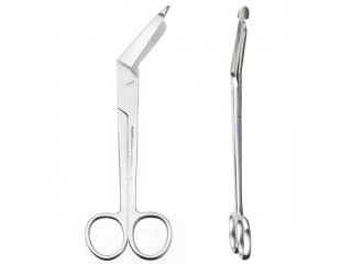 Ножницы изогнутые по ребру Hercules зазубренные 04-550-19