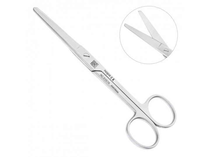Ножницы стандартные хирургические прямые, 14,5 см, NOPA AC 010/14