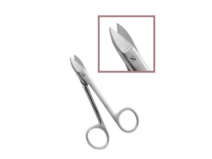 Ножницы коронковые изогнутые 712-030