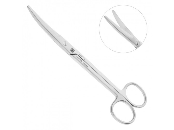 Ножницы хирургические изогнутые Grazil, 14,5 см, NOPA AC 047/14