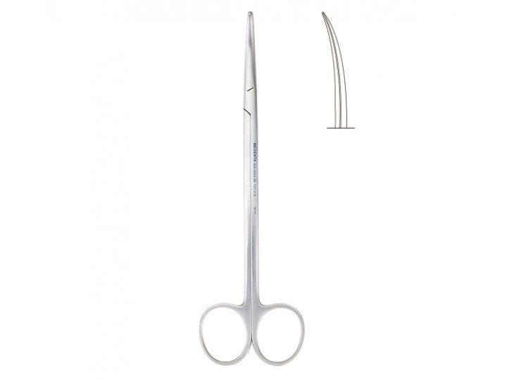 Ножницы изогнутые Metzenbaum Delicate тупоконечные 131-316