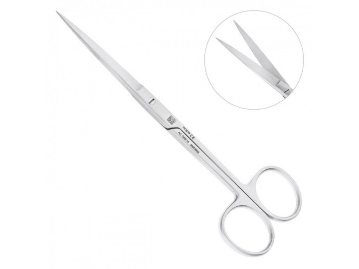 Ножницы хирургические прямые Grazil, 14,5 см, NOPA AC 046/14