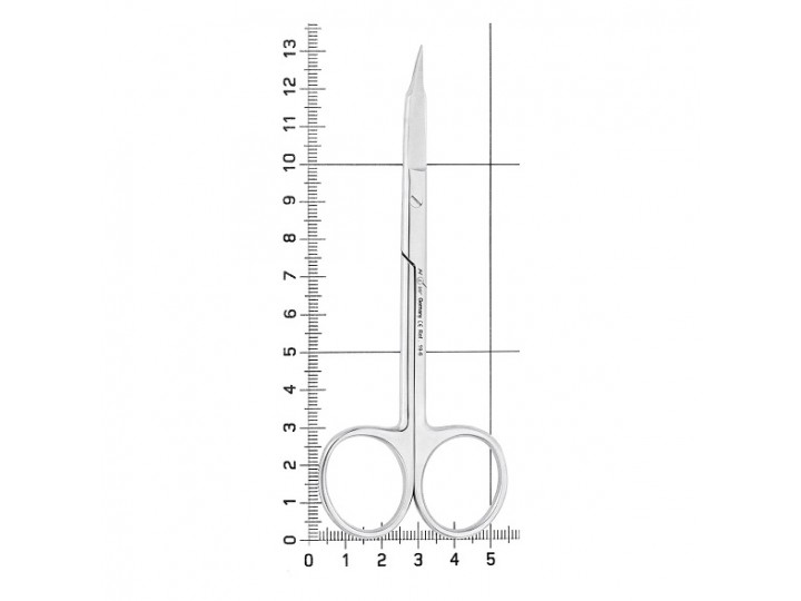 Ножницы хирургические изогнутые Goldmann-Fox 19-6