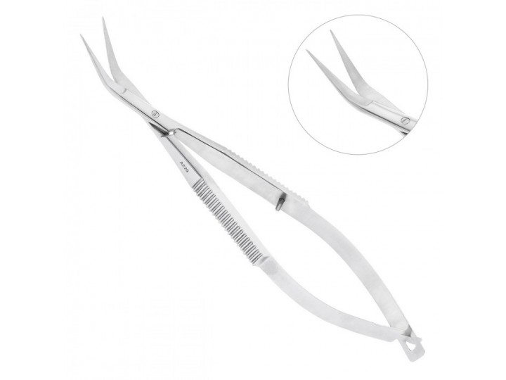 Ножницы микрохирургические угловые Noyes, 12,0 см, NOPA AC 751/12