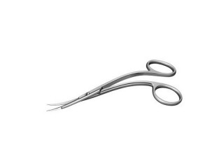Ножницы десневые изогнутые с зубцами Gum scissors Goldman-fox №2 12802