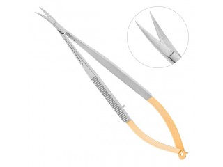 Ножницы хирургические изогнутые Castroviejo 19-23TC