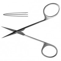 ТМ-Н-41-1 Ножницы глазные остроконечные прямые