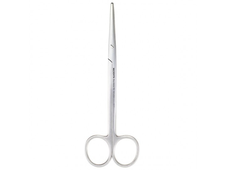 Ножницы прямые Metzenbaum остроконечные/зазубренные 131-312-P