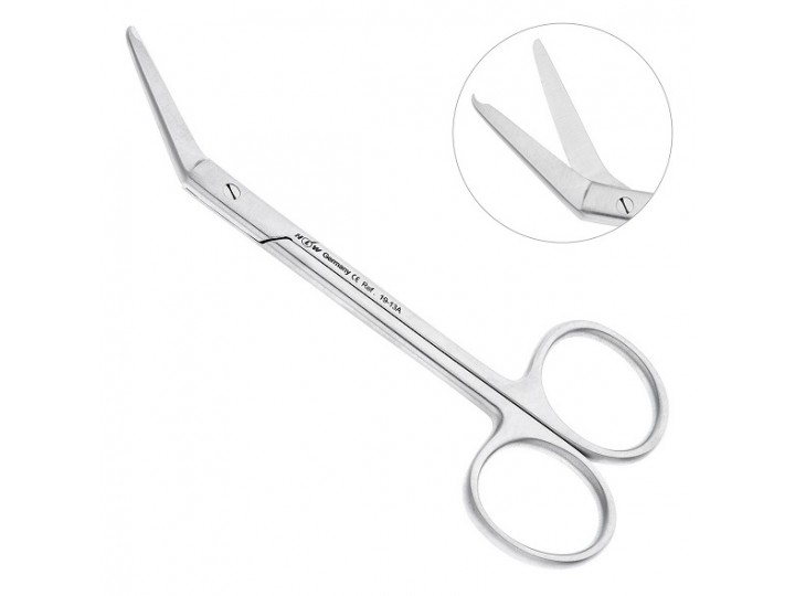 Ножницы хирургические угловые для снятия швов Nahtschere 19-13A