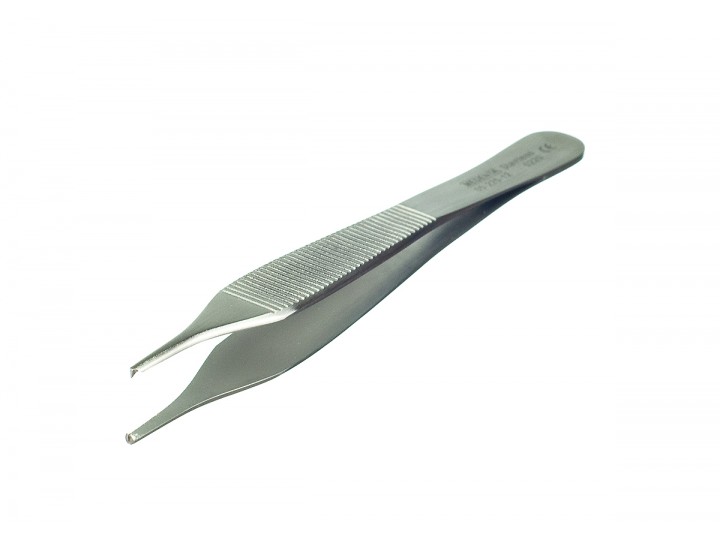 Пинцет 1х2 зубый 05-225-12-P