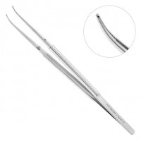 Пинцет хирургический изогнутый 40-45