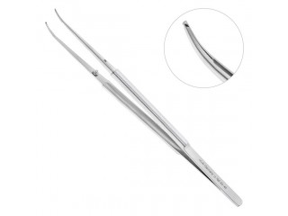 Пинцет хирургический изогнутый 40-45