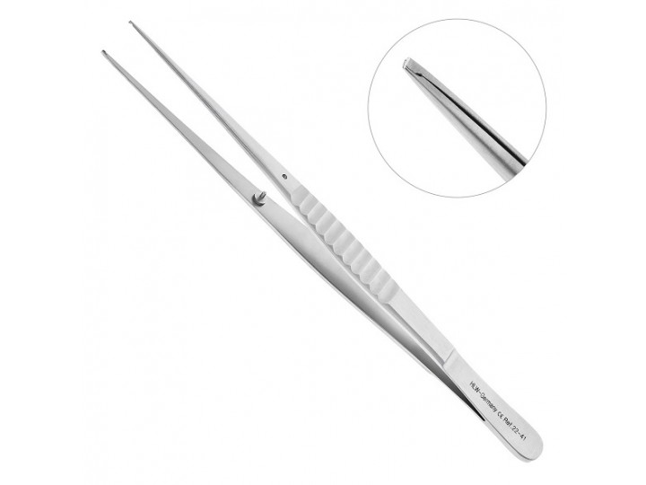Пинцет хирургический прямой 22-41