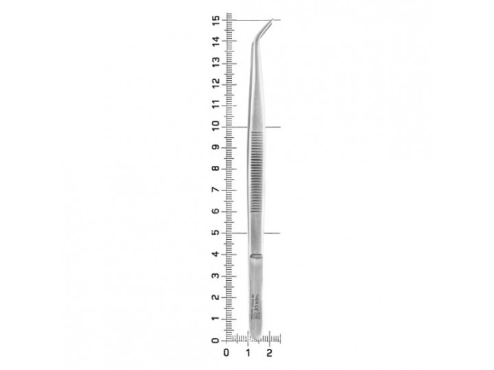 Пинцет LONDON COLLEGE №3, 15 см AB 970/03 Nopa