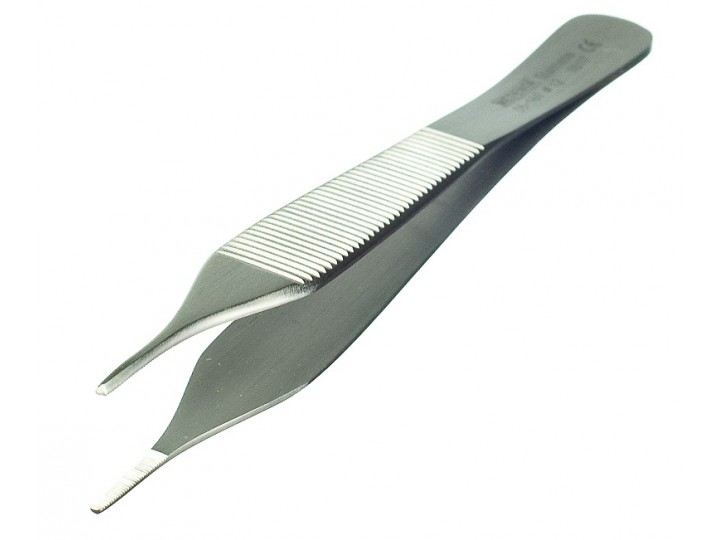 Пинцет с насечками 05-160-12-P
