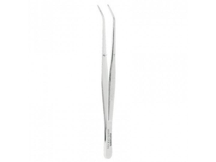 Пинцет анатомический изогнутый W0610-2