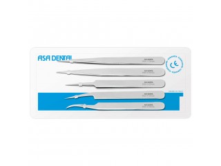 Пинцет хирургический стоматологический S0645 набор из 5 штук