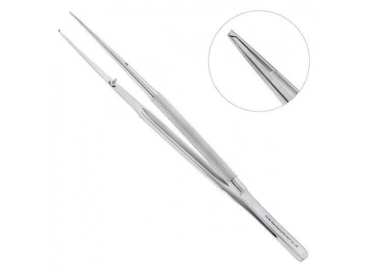 Микро-пинцет хирургический прямой Gomel 22-30