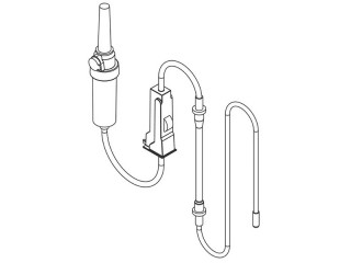 04364100 Ирригационные трубки W&H длина 3,8 м