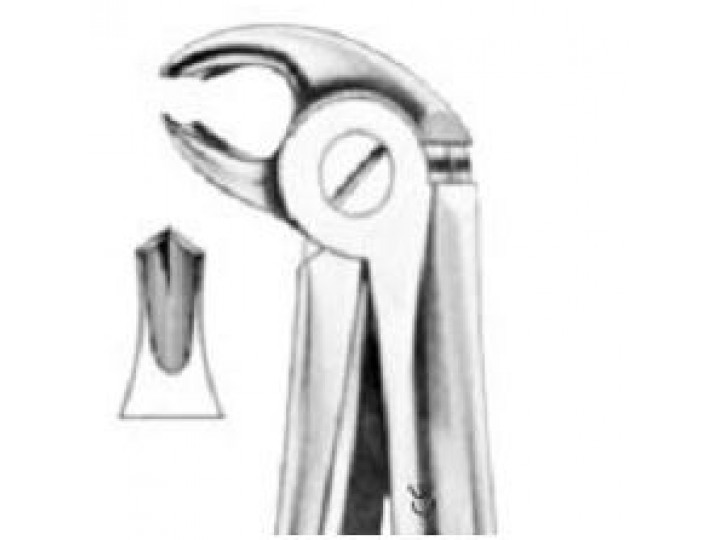 Щипцы №22S для удаления нижних молочных моляров, детские E004560