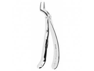 Щипцы №51A для верхних корней с зубчиками с анатомической ручкой 0130-51A
