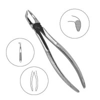 Щипцы №79N HLW для удаления зубов нижние для третьих моляров