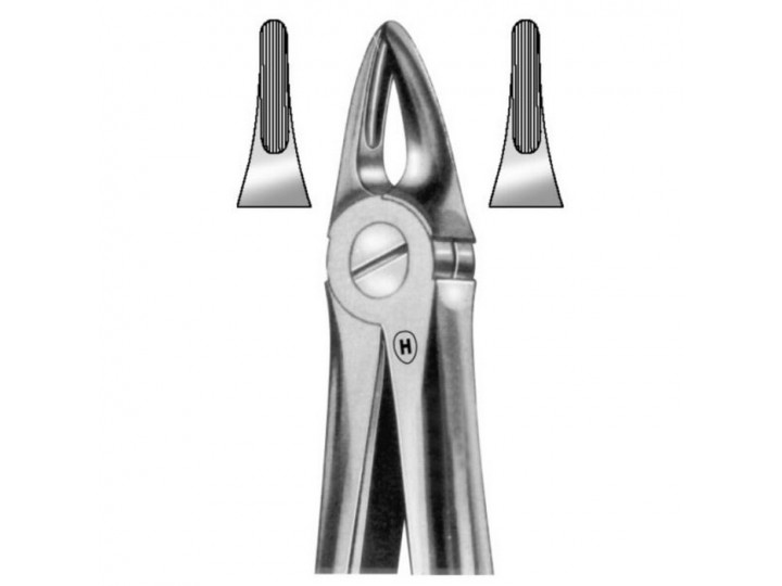 HSA 320-29 - щипцы детские для удаления корней верхних зубов, форма 29S
