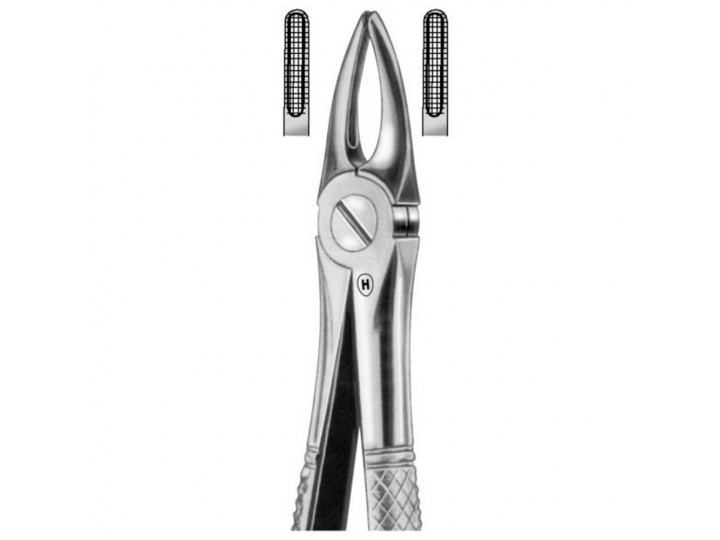 HSA 551-02 - щипцы для удаления верхних резцов и премоляров, форма 2