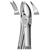 HSA 027-90 - щипцы для удаления верхних левых моляров, форма 90