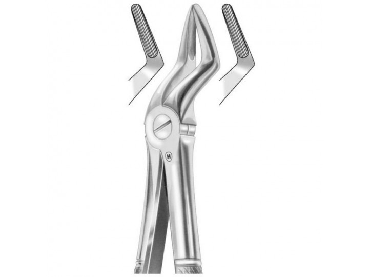 HSA 019-52 - щипцы для удаления корней верхних зубов, форма 52