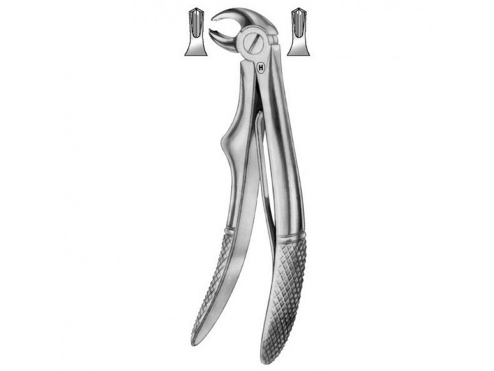 HSA 345-06 - щипцы детские Klein для удаления нижних моляров, форма 6