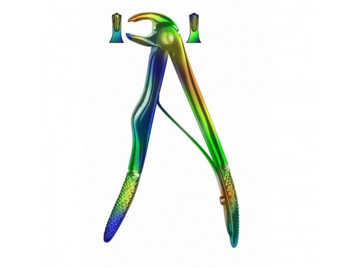 HSA 355-06 - щипцы детские Arquatus Line для удаления нижних моляров, форма 6