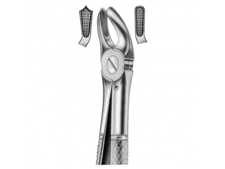 HSA 553-17 - щипцы для удаления правых верхних моляров, форма 17