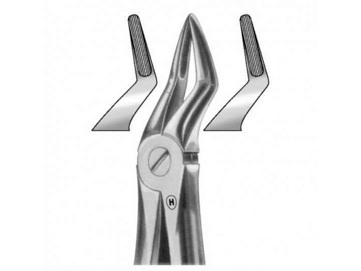 HSA 327-51 - щипцы детские для удаления корней верхних зубов, форма 51S