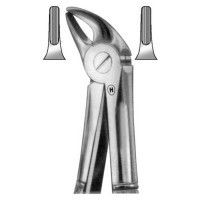 HSA 333-38 - щипцы детские для удаления нижних резцов, форма 38