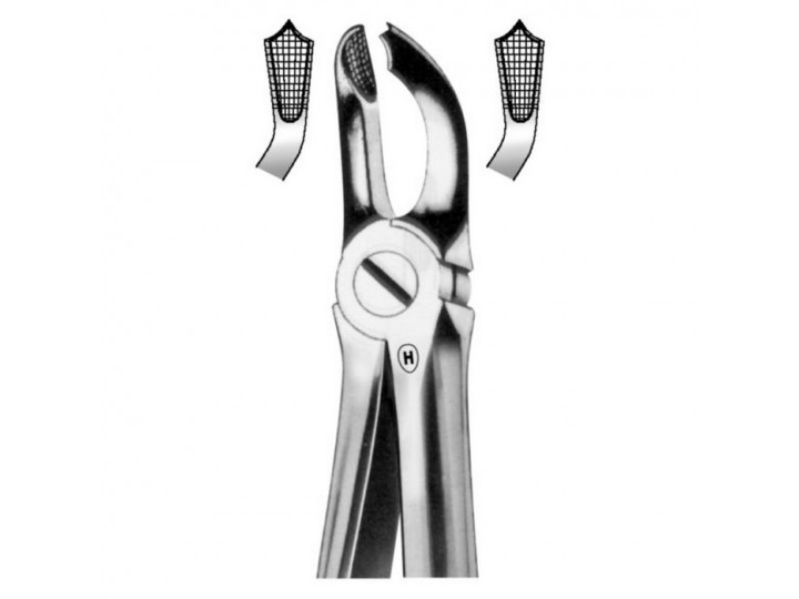 HSA 120-79 - щипцы для удаления нижних третьих моляров, форма 79