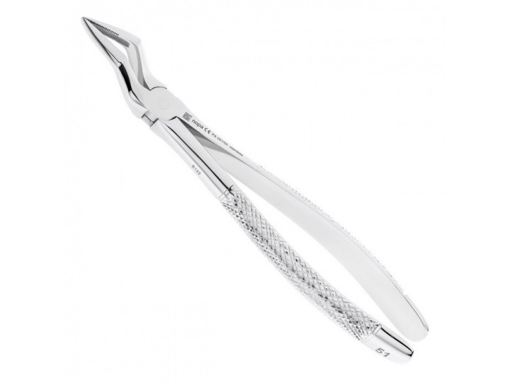 Щипцы для удаления зубов №51А верхние, корневые, NOPA PA 051/01