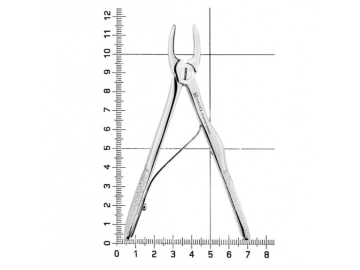 Щипцы извлекающие № 37, для резцов верхней челюсти , детские.  PA 537/00  Nopa