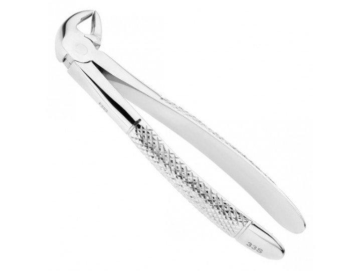 Щипцы извлекающие № 33S, для корней нижней челюсти, детские.  PA 533/09  Nopa