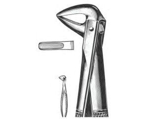 Щипцы №74 для удаления нижних корневых зубов П-500-74