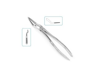 Щипцы №51L для удаления верхних корневых зубов с длинными узкими губками П-500-51L