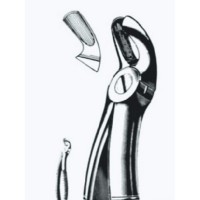 Щипцы №19 для удаления верхних третьих моляров П-500-19