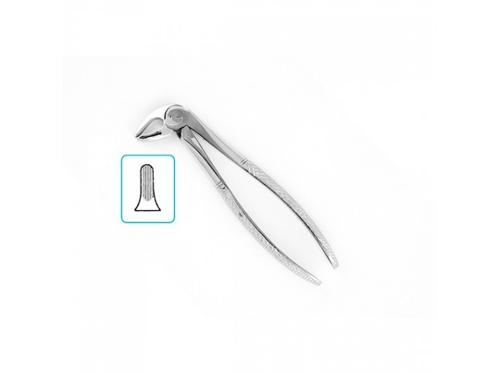 Щипцы №13S детские для удаления нижних клыков, резцов и премоляров П-500-13S