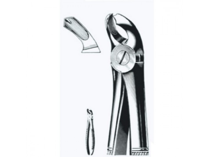 Щипцы №20 для удаления третьих нижних моляров П-500-20