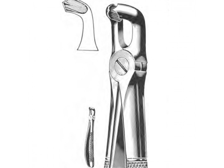 Щипцы №79 для удаления третьих моляров нижней челюсти П-500-79