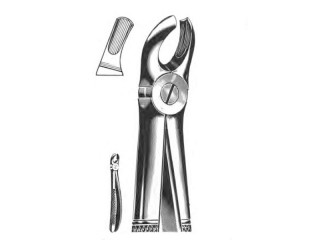 Щипцы №18 для удаления левых моляров верхней челюсти П-500-18