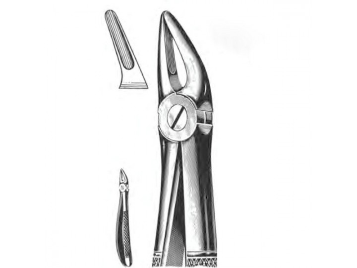 Щипцы №30 для удаления верхних корневых зубов П-500-30