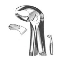 Щипцы №24 для удаления моляров нижней челюсти левой стороны П-500-24